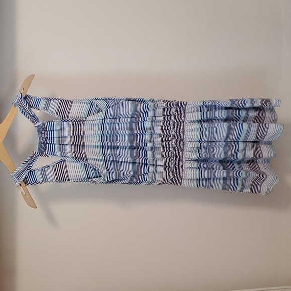 Mossimo Supply Co. Summer dress stripped, women size L - Picture 2 of 5